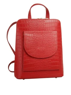 Cluty Damen Rucksack in rot