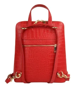 Cluty Damen Rucksack in rot