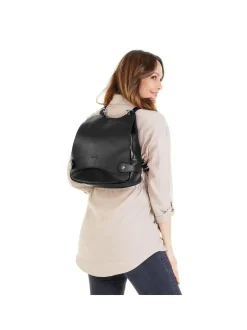 Cluty Damen Rucksack in schwarz