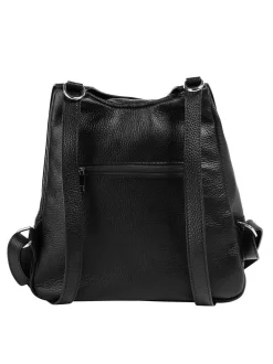 Cluty Damen Rucksack in schwarz