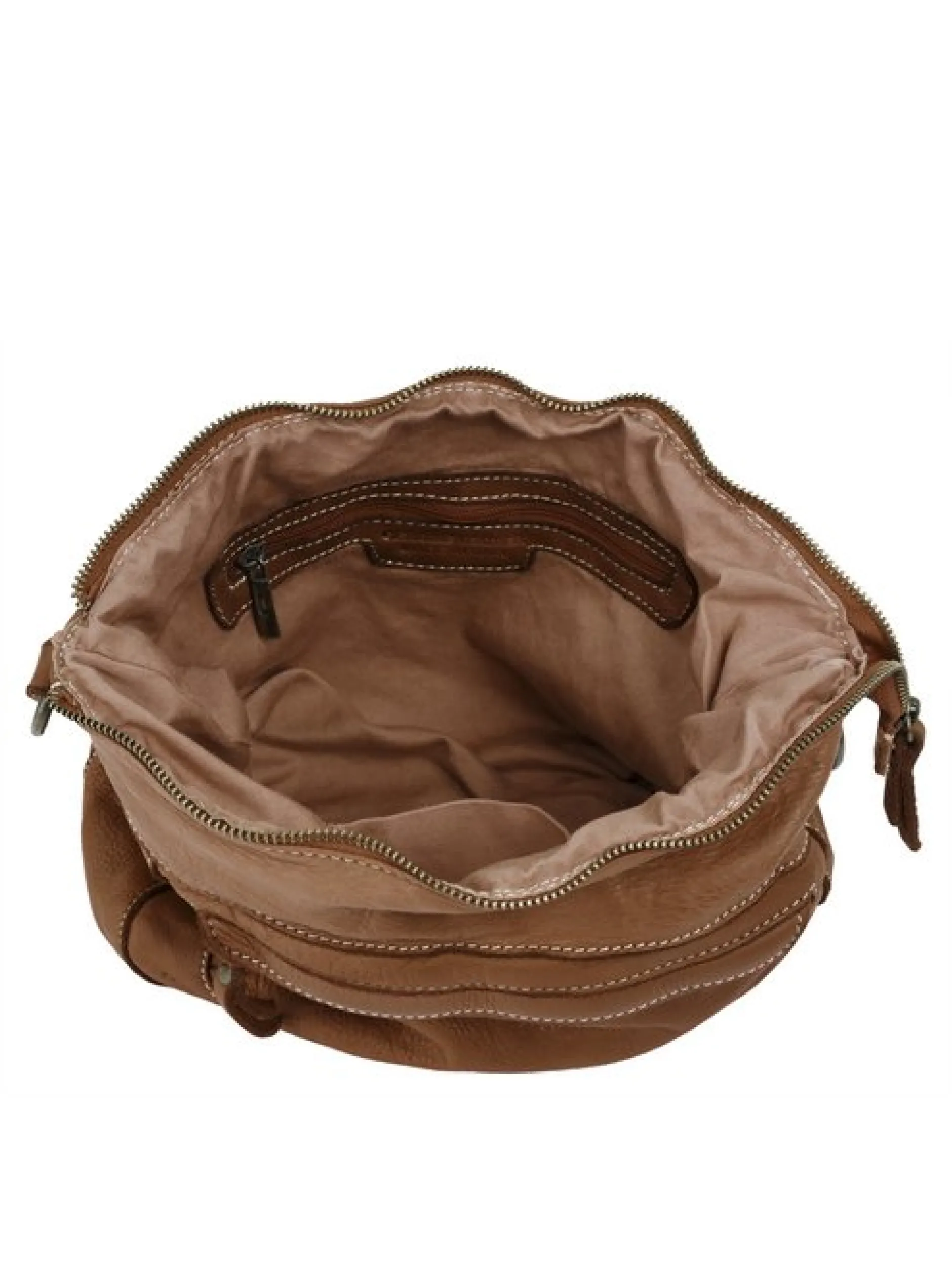 Cluty Damen Shopper in cognac