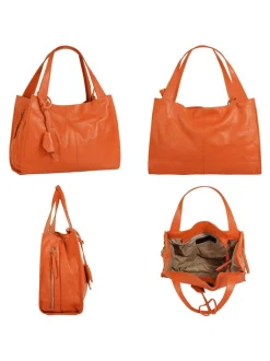 Cluty Damen Shopper in orange