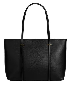 Cluty Damen Shopper in schwarz