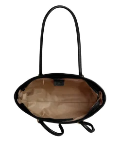 Cluty Damen Shopper in schwarz