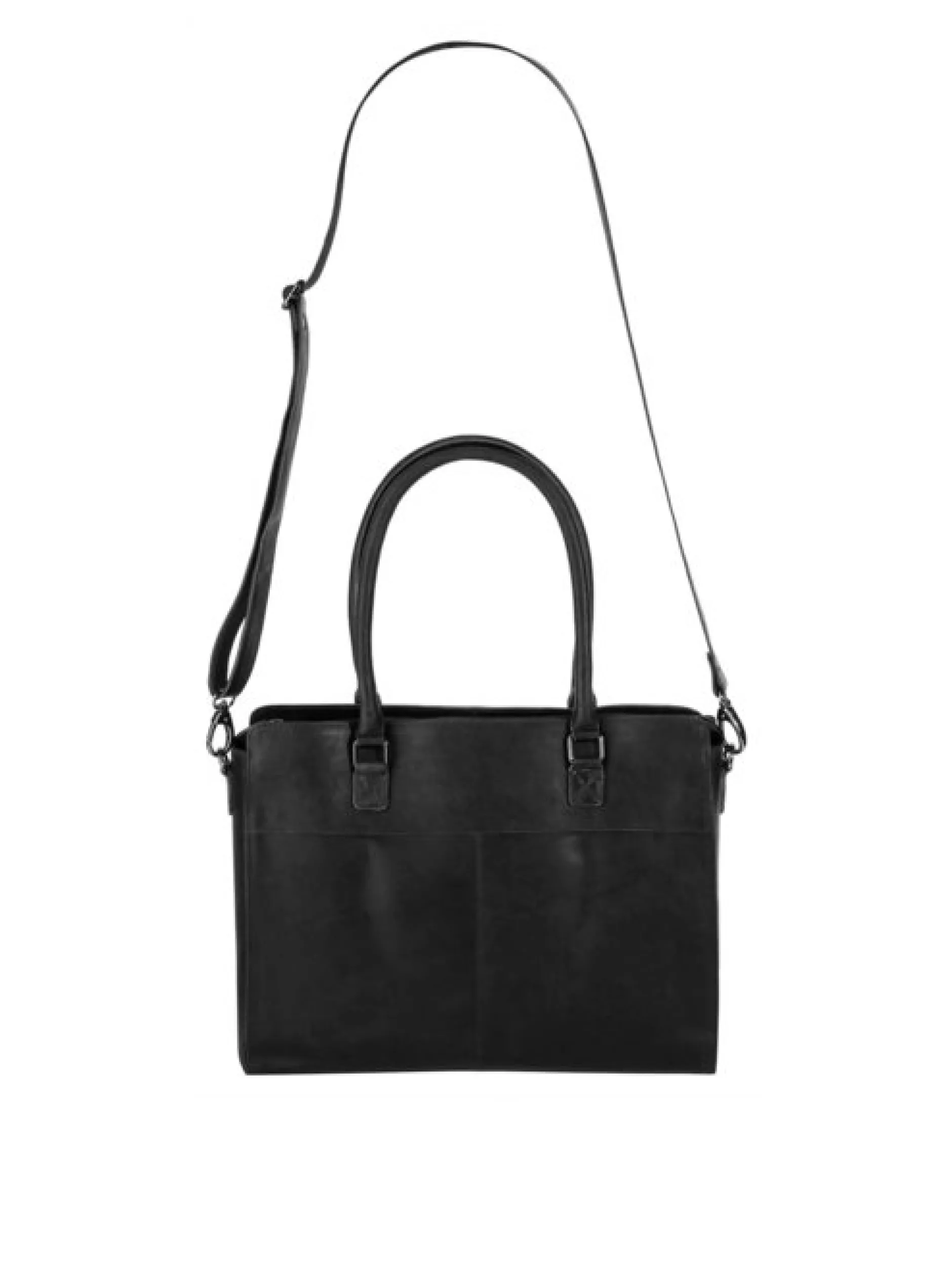 Cluty Damen Shopper in schwarz