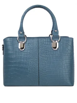 Cluty Damen Umhängetasche in blau