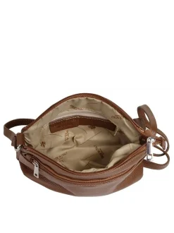 Cluty Damen Umhängetasche in braun