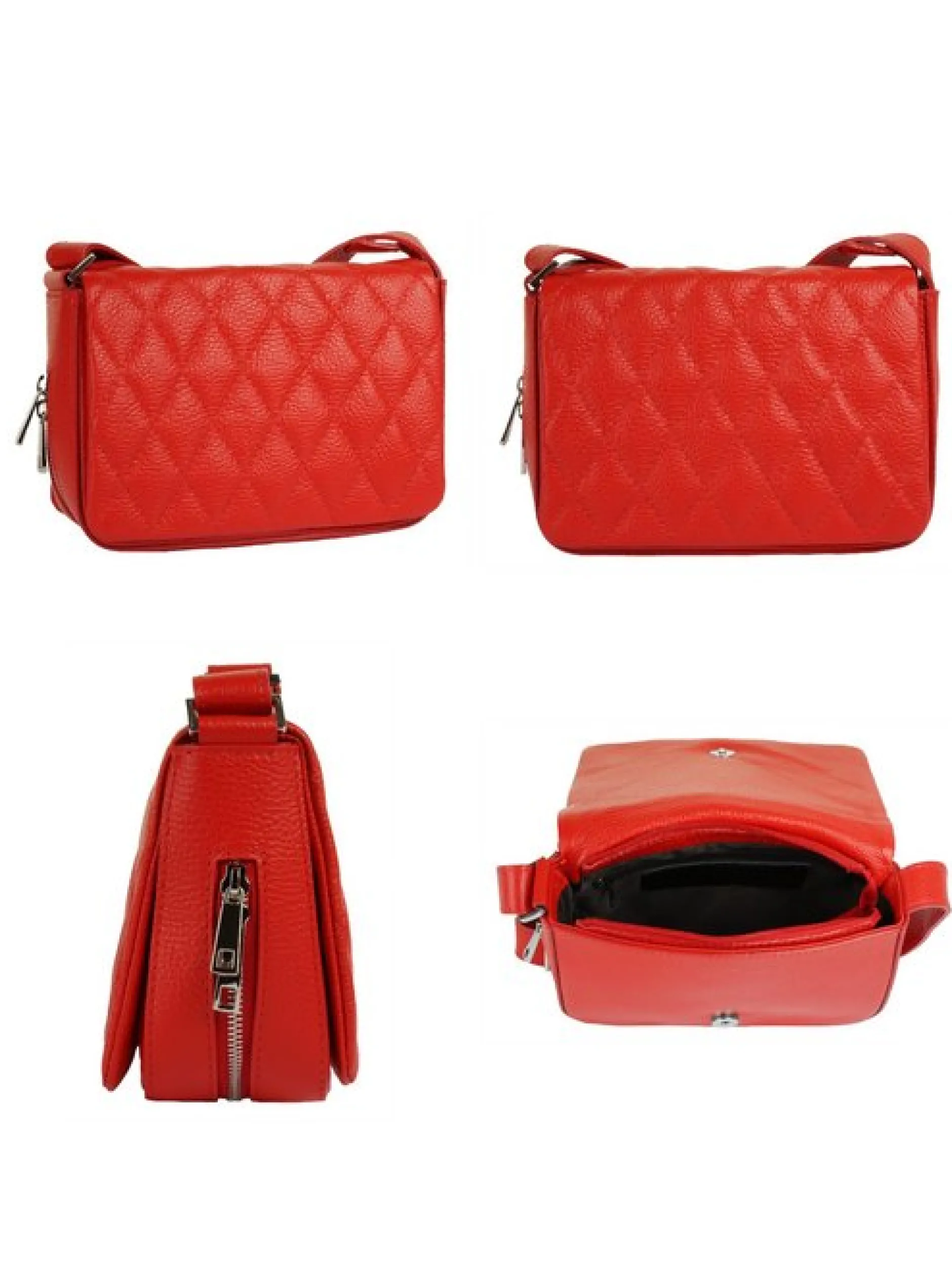 Cluty Damen Umhängetasche in rot