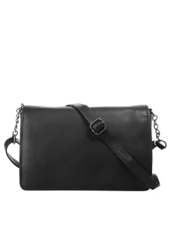 Cluty Damen Umhängetasche in schwarz
