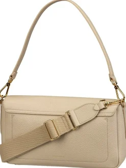 Coccinelle Damen Schultertasche - C-Me Lock in beige