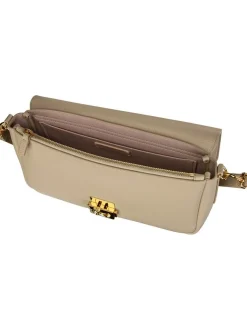 Coccinelle Damen Schultertasche - C-Me Lock in beige