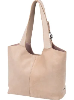 Coccinelle Damen Shopper - C-Easy Suede in braun