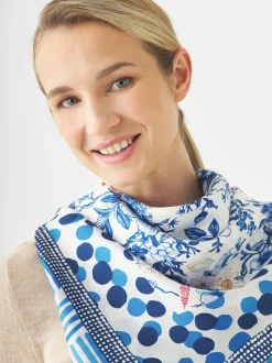 Codello Damen Dreieckstuch in blau