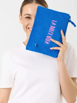 Codello Damen Kosmetiktasche in blau