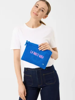 Codello Damen Kosmetiktasche in blau
