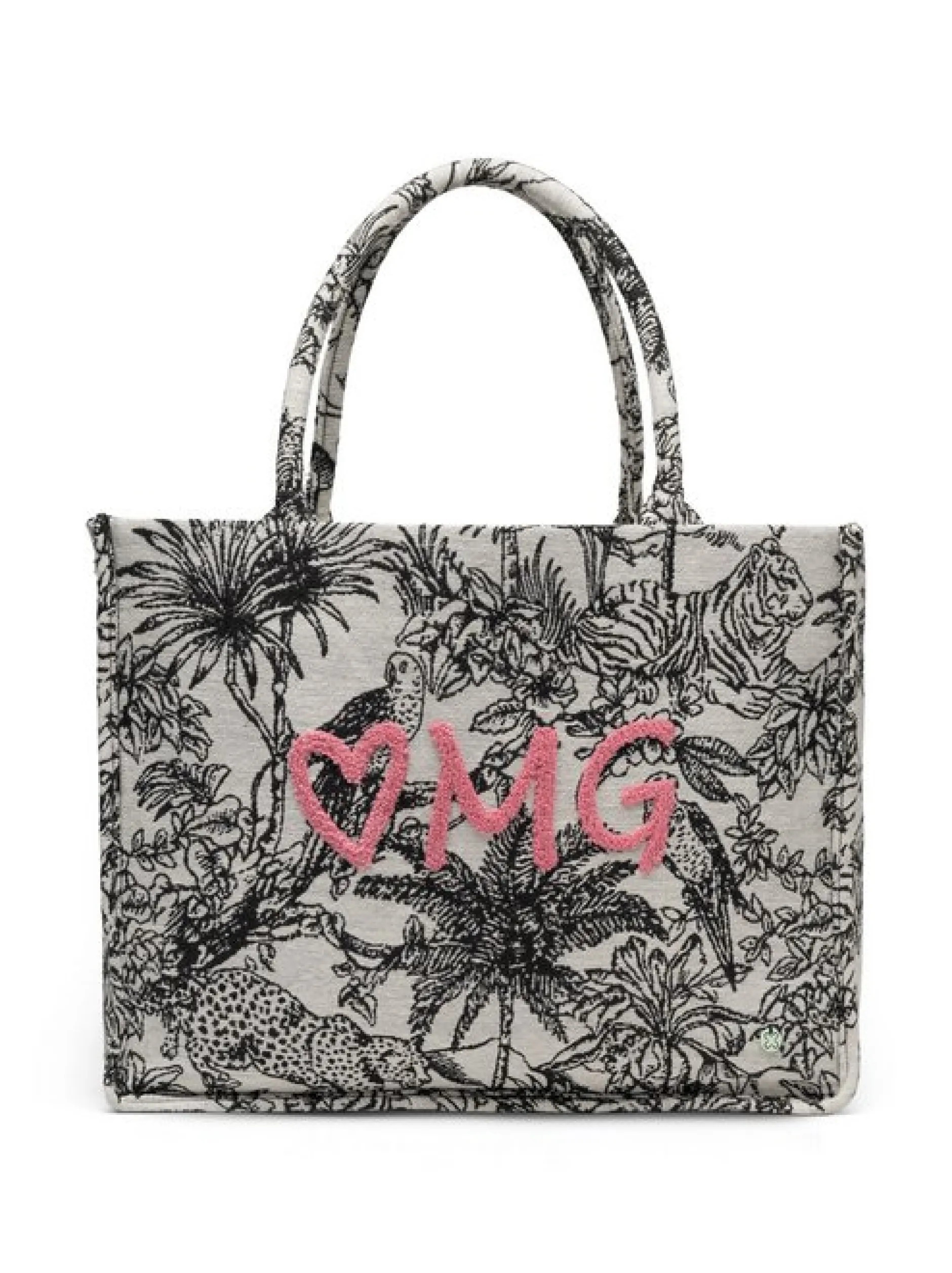 Codello Damen Shopper in weiß schwarz