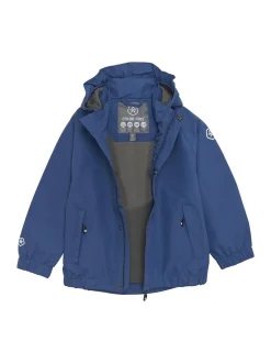 ColorKids Kinder Unisex Regenmantel - COShell in blau