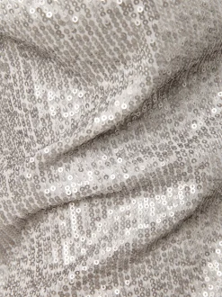 comma casual identity Damen Top in silber