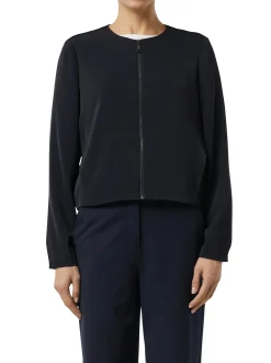 comma Damen Blouson in marine - Ärmel: langarm