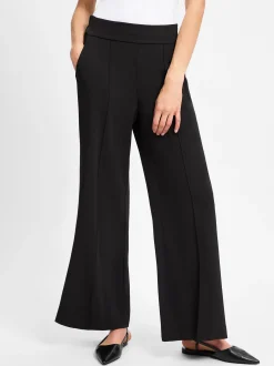 comma Damen Hose in schwarz - Länge: lang