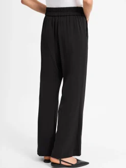 comma Damen Hose in schwarz - Länge: lang