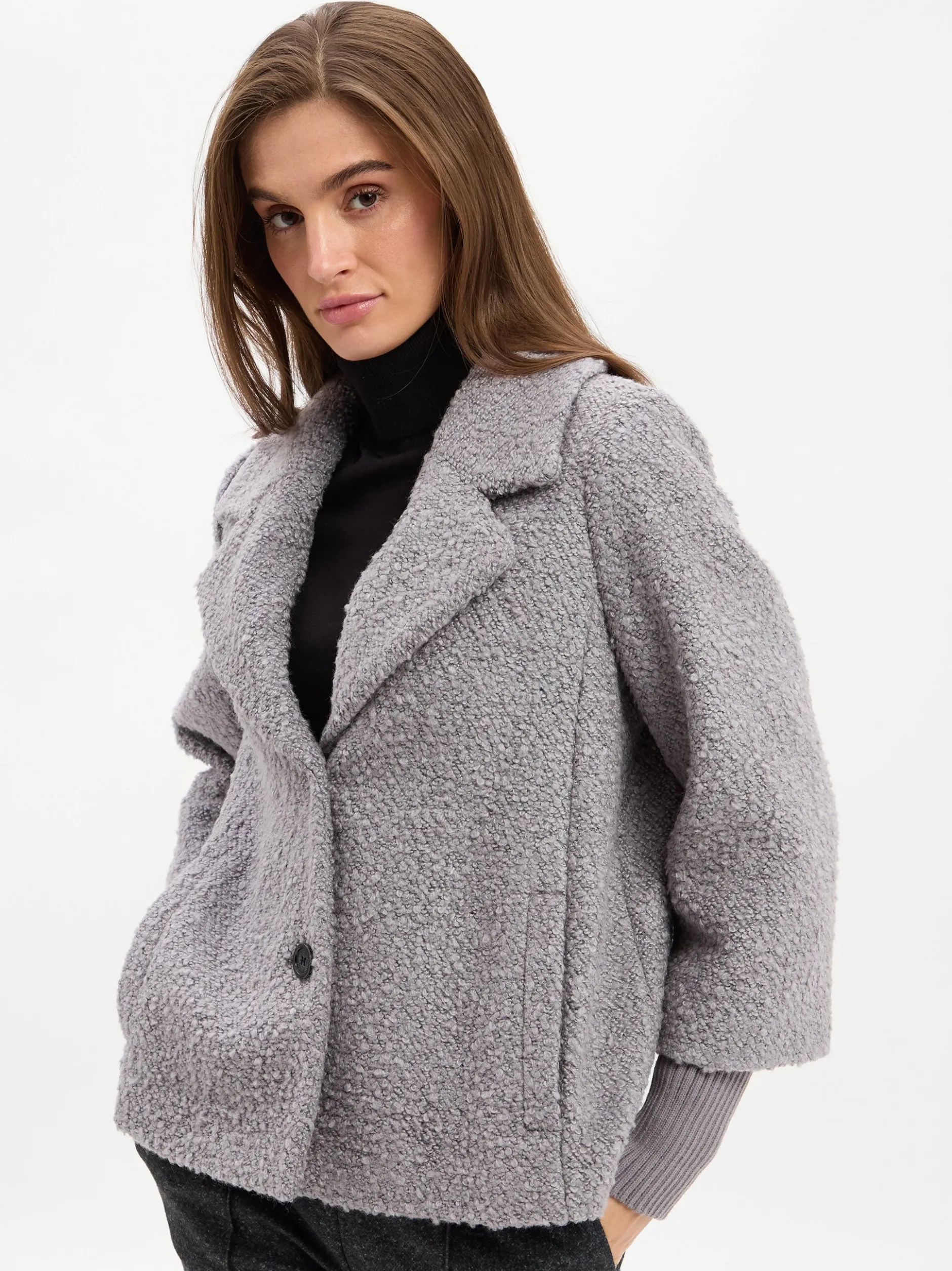 comma Damen Jacke in grau