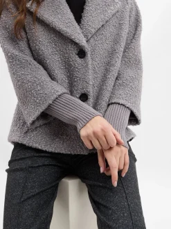 comma Damen Jacke in grau