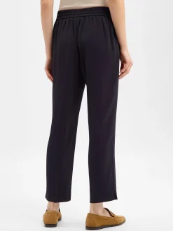 comma Damen Stoffhose in marine - Länge: lang