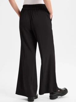 comma Damen Stoffhose in schwarz - Länge: lang
