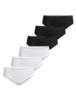 con-ta Damen Hipster - 6er Pack Modal in mehrfarbig