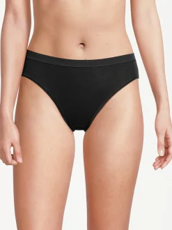 con-ta Damen Midi Slip - 6er Pack Feinripp in mehrfarbig