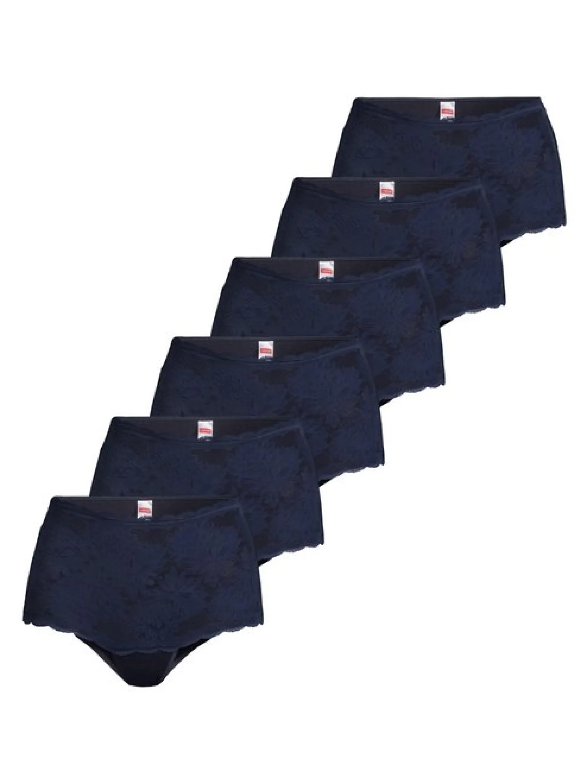 con-ta Damen Panty - 6er Pack Modal in blau