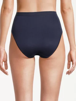 con-ta Damen Taillen Slip - 5er Pack Modal in blau