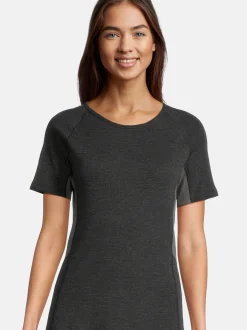 con-ta Damen Thermo-Unterhemd / Shirt - Sportiv in schwarz