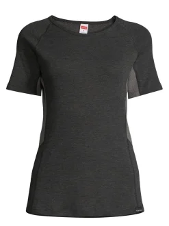 con-ta Damen Thermo-Unterhemd / Shirt - Sportiv in schwarz