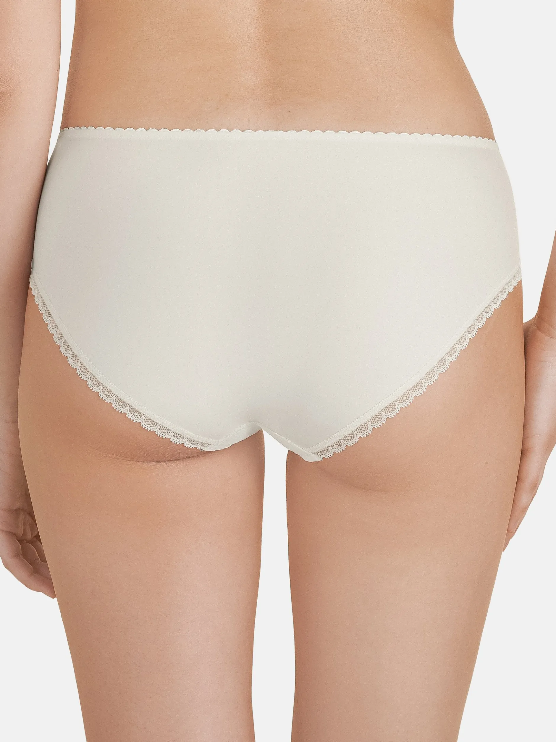 Conturelle Damen Taillen Slip - Mille Fleurs in beige