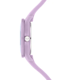 Cool Time Mädchen Armbanduhr - The Cool Pink Dino in lila