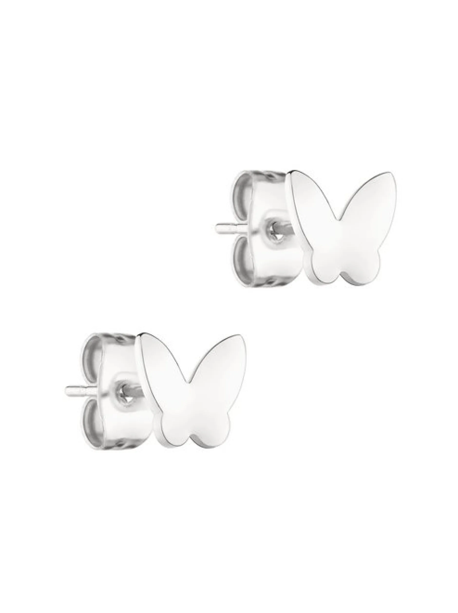 Cool Time Mädchen Ohrstecker - The Cool Butterfly in silber