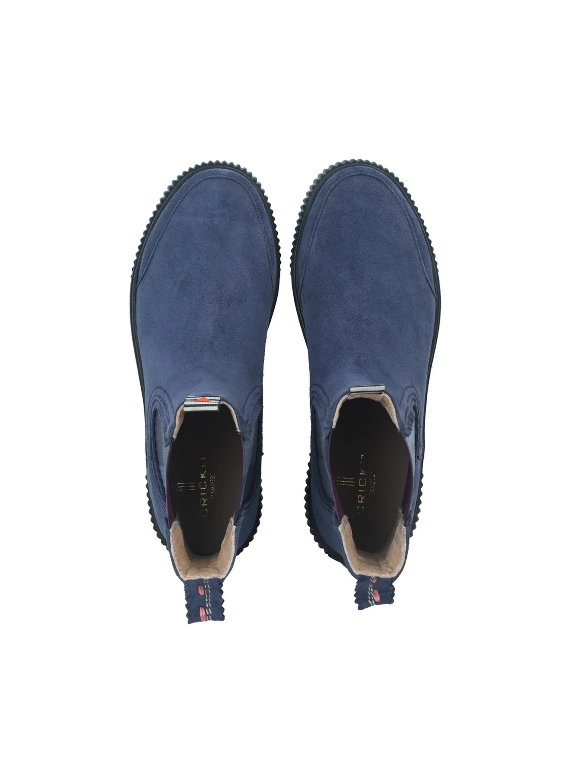 Crickit Damen Chelsea-Boots - TEA in blau