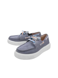 Crickit Damen Halbschuh - TINA in blau
