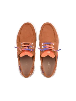 Crickit Damen Halbschuh - TINA in cognac