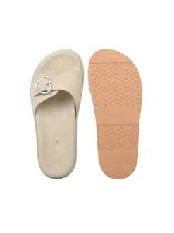 Crickit Damen Pantoletten - RILANA in beige