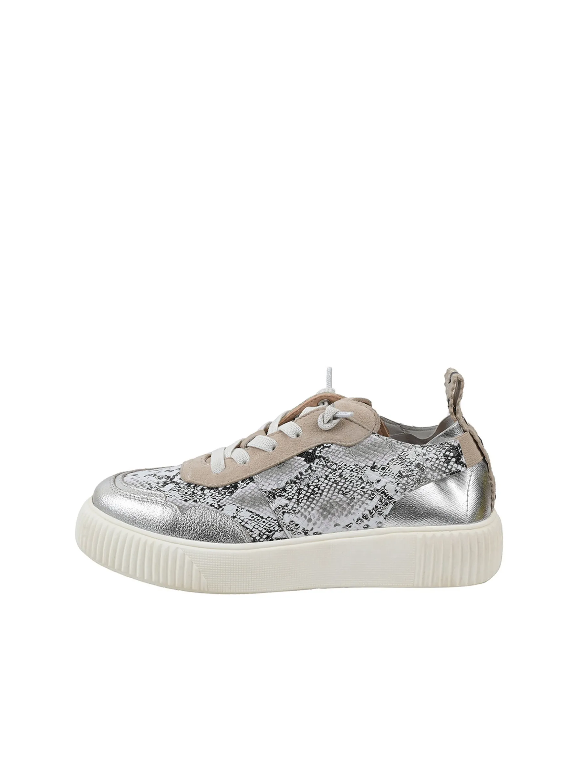 Crickit Damen Sneaker - OAKLI in beige schwarz