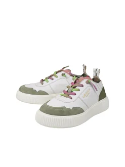 Crickit Damen Sneaker - OAKLI in weiß oliv
