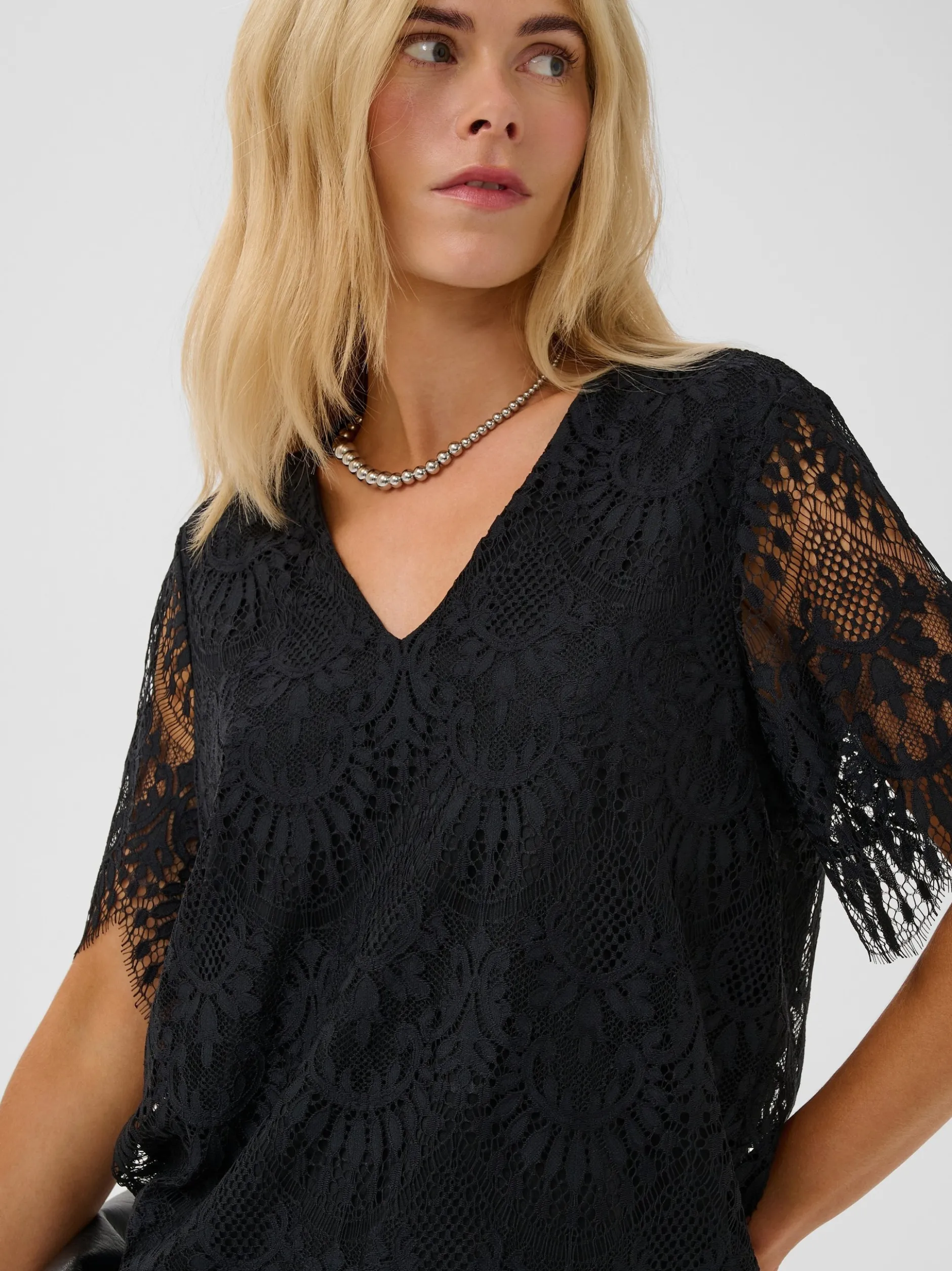 Culture Damen Blusenshirt CUbente in schwarz