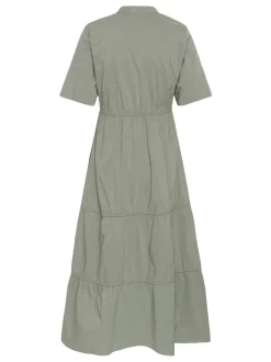 Culture Damen Kleid CUbreathe in grün