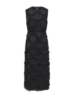 Culture Damen Kleid CUjavina in schwarz