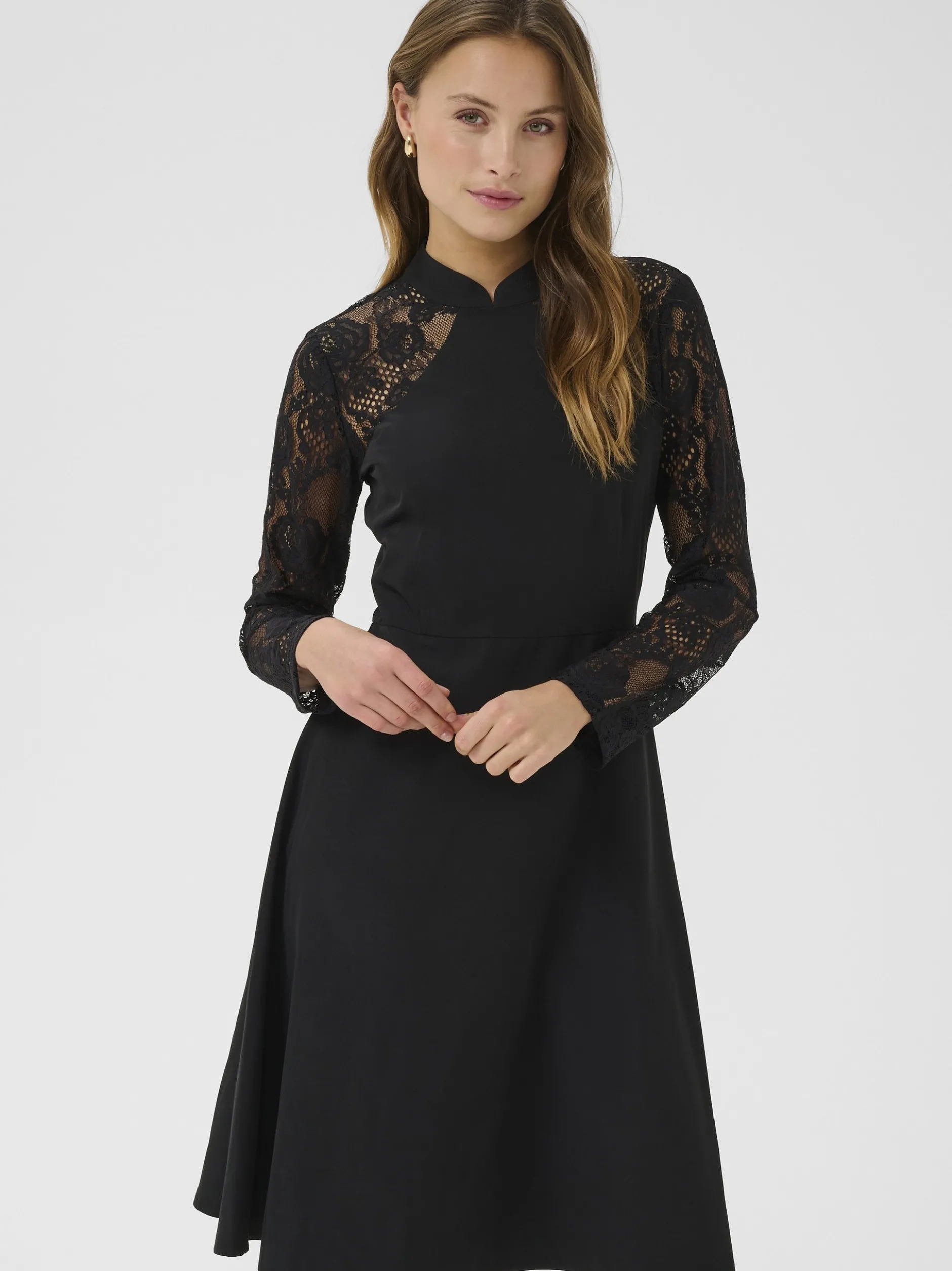 Culture Damen Kleid CUpiona in schwarz