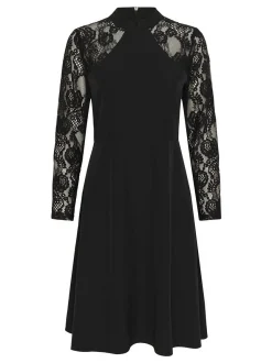 Culture Damen Kleid CUpiona in schwarz