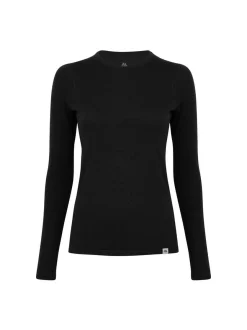 DANISH ENDURANCE Damen Langarmshirt in schwarz
